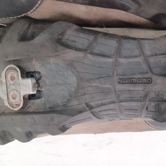 🚵 Shimano SPD MT22 Suede Clip-in Mountain Biking Shoes Size 43/ US 8.9 🚵 - Picture 11 of 14